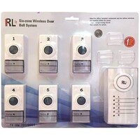 Picture of RL Six Zone Wireless Door Bell - RL-05060