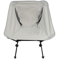 Picture of Yatai Outdoor Foldable Moon Chairs with Carry Bag for Adults, Light Grey