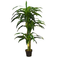 Picture of Artificial Potted Green Tree for Home Decoration, Green, 1.6mtr