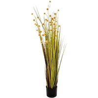 Picture of Artificial Decorative Grass Tree for Home Decoration, Green & Brown