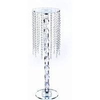 Picture of Yatai Handcrafted Round Crystal Holder Chandelier Style Cake Stand