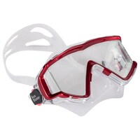 Picture of Scuba Diving Mask with Side View - Red
