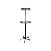 Picture of Takako Two Movable Cloth Stand - Silver