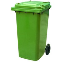 Picture of Takako Garbage Waste Dustbin With Wheel, 240L - Green