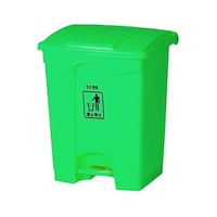 Picture of Takako Garbage Waste Dustbin with Step On Pedal, Green, 30L