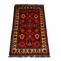 Picture of Persian Style Nomadic Design Hand Knotted Wool Carpet - Multicolour, 136x85 cm