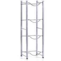 Picture of Water Bottle Storage Racks for 4 Bottle, Silver