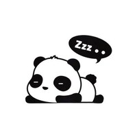 Picture of Cute Panda Switch Wall Sticker