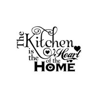 Picture of Decorative Quote Printed Wall Sticker - Black