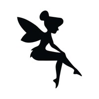 Picture of Fairy Switch Wall Sticker - Black