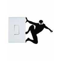 Picture of Spider Man Wall Sticker - Black