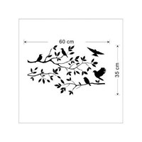 Picture of Tree Branch Wall Sticker - Black