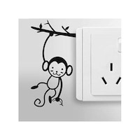 Picture of Monkey Switch Sticker, Black