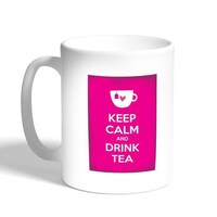Picture of Keep Calm And Drink Tea Printed Coffee Mug, White