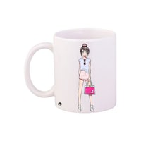 Picture of BP Anime Girl Printed Coffee Mug 6304, 312g - White