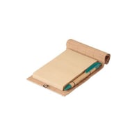 Picture of MOB Bamboo Notebook With Pen, 80 Sheets- Beige