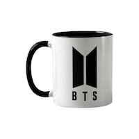 Picture of 1st Piece BTS Logo Printed Mug 0134, 325ml - White