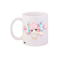 Picture of BP Cartoon Girl Printed Coffee Mug 4361, 312g - White
