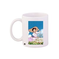 Picture of BP Cartoon Woman Printed Coffee Mug, 312g - White