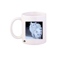Picture of BP Cats Printed Coffee Mug 107 - White