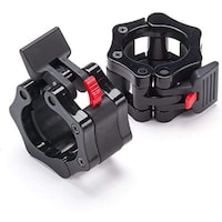 Picture of T Sports Olympic Barbell Clamp - Black, Set of 2pcs