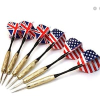 Picture of T Sports Metal Needle Dart pins - Multicolor - Set of 3pcs