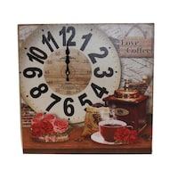 Picture of Ling Wei Wooden Wall Clock Wall Clock - Style-7