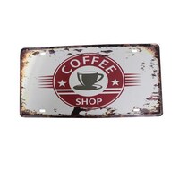 Picture of Ling Wei Vintage Car Plate Art Tin Sign - Style-7