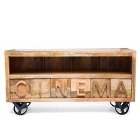 Picture of Vintage Design Cinema TV stand With Wheels