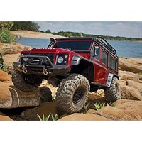 Picture of Traxxas DEFENDER Scale and Trail Crawler with 2.4GHz TQi Radio - TRX-4, Red