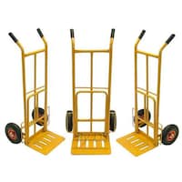 Picture of Takako 2 Wheels Portable Cargo Transport Trolley - Yellow