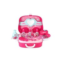 Picture of Little Girls Pretend Salon Makeup Kit And Cosmetic Pretend Play Set