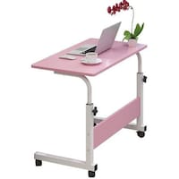 Picture of Collapsible Bedside Laptop Table - Pink