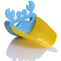 Picture of Lehgsy Crab Shaped Faucet Extender for Kids - Yellow & Blue