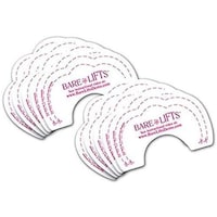 Picture of Instant Boob Lift Adhesive Pasties, White, Pack of 10pcs