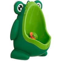 Picture of WellingtonAE Frog Shape Toilet Urinal for Boy Kids - Green