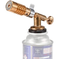 Picture of Portable Outdoor Camping Gas Torch - Gold
