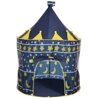 Picture of Tomshoo Prince Princess Castle Foldable Playhouse with Carry Bag - Blue