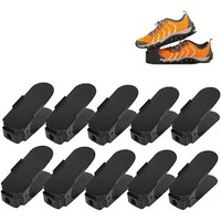 Picture of Nyganmelloz Space Saver Shoe Stacker - Black, Pack of 10pcs
