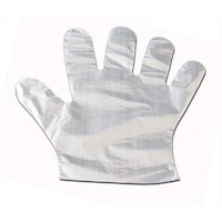 Picture of Tinweety Plastic Clear Disposable Gloves - Pack of 200pcs