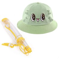 Picture of Meiren Anti-Saliva Droplets Hat with Separate Mask Face Cover - Green