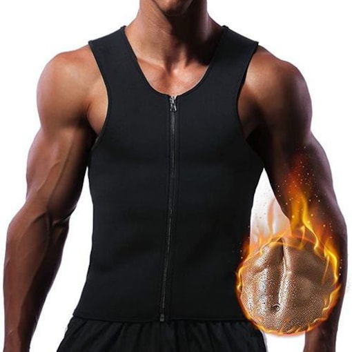 Shop Wiitek Neoprene Workout Sauna Vest - XL, Black | Dragon Mart UAE