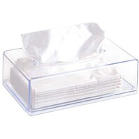 Picture of Rectangular Transparent Tissue Box