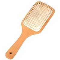Picture of Keratin Oil Infused Natural Wooden Massage Hair Paddle Brush