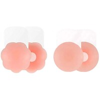 Picture of JJ-Boutique Silicone Adhesive Nipple Covers for Womens, Pack of 2 Pair