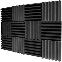 Picture of Acoustic Panels Studio Foam Wedges Board, Black
