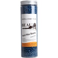 Picture of Tuscom Depilatory Wax Pellets Bean for Hair Removal, 400g - Blue