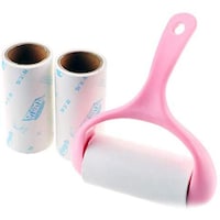 Picture of Sticky Paper Roller Pet Hair Brush - Pink