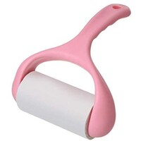 Picture of Sticky Paper Roller Cloth Cleaning Brush - Pink