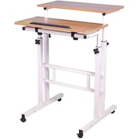 Picture of CZT Adjustable Stand Up Desk with Standing & Seating Modes